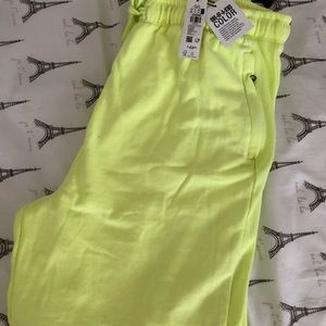 NEW BF Joggers Neon Green